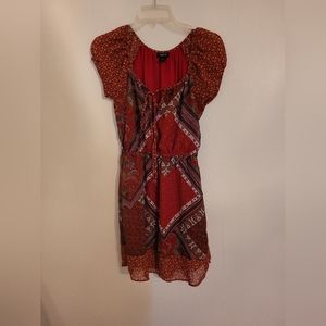 Rue 21 Boho Red Dress